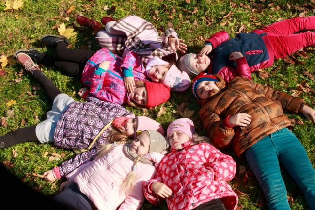 osinniy dytyachiyq fotoset shkola