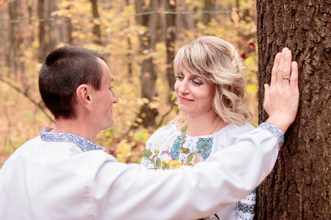 осіннє весілля фотосет