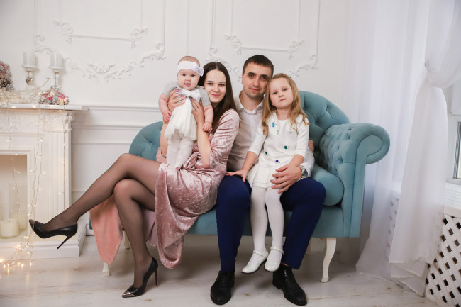 сімейний фотосет 6 новорічний